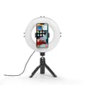 Miniatyrbild 4 av 9: Hama LED Ring Light SpotLight Smart 80 II Set För Smartphone