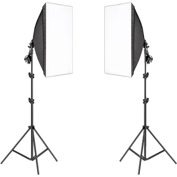 Valokuvaus Softbox-valaistussarjat, Ammattimainen Jatkuva Valaistusjärjestelmä, Valokuvausstudio, 135W päivänvalolamppu