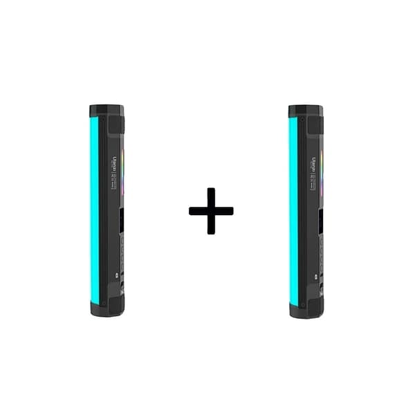 RGB Tube Light med 2500-9000K farvetemperatur, 2600mAh genopladeligt batteri, 120° belysningsvinkel.,1 stk 2pcs