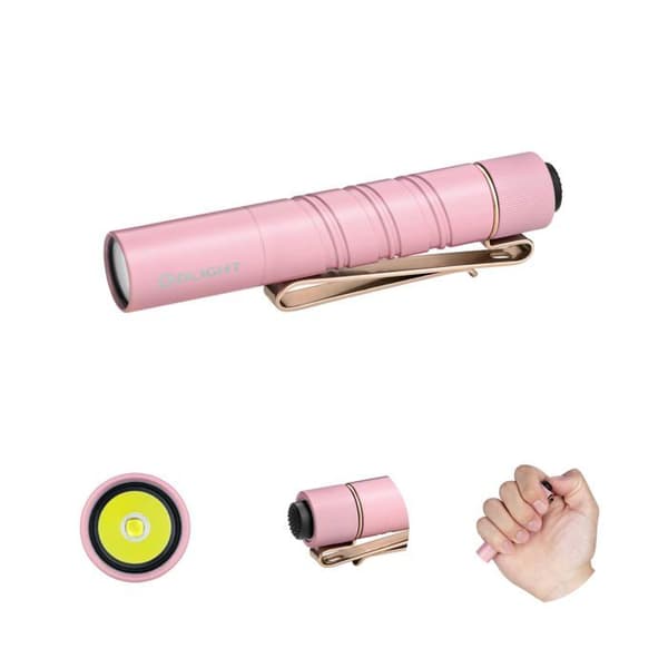 Torche - extern lampa Olight - O-I3T2Goldclip-GD-DE-FBA