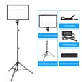 Miniatyrbillede 2 af 2: LED Video Belysning, 17 tommer Rektangulær Panel, 3-Temperatur Lys, 14 tommer kit 2
