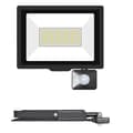 Miniatyrbillede 1 af 2: Induktionsdrevet Flomlys, Justerbar PIR-sensor, Udendørs brug, 1x75W, Naturhvid (3500-5500K)