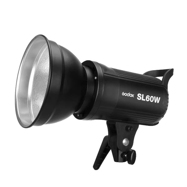 Godox LED -videovalo, 5600K värilämpötila, hunajakennoritilä pehmeä laatikko, SL-60W Kit 1
