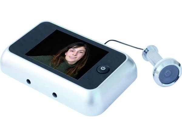 Basi TS 700 6800-0050 Digital dørspion med TFT-display 8.89 cm 3.5 tommer