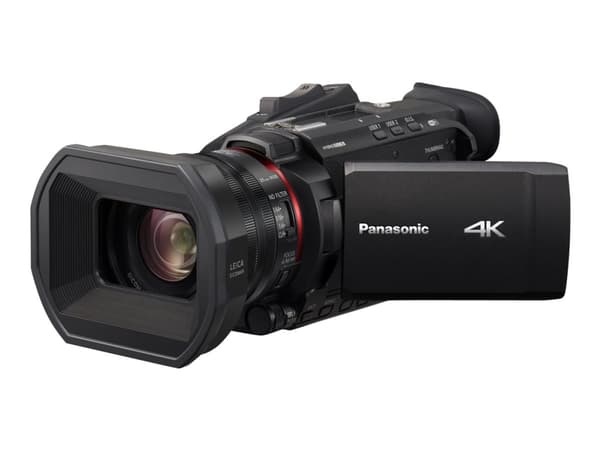 Panasonic HC-X1500 - Videoopptaker - 4K / 60 fps - 24optisk x-zoom - Leica - flashkort - Wi-Fi - svart Sort