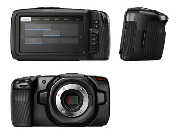 Blackmagic Pocket Cinema Camera 4K - Videokamera - 4 K / 60 fps - endast stomme - flashkort - Bluetooth
