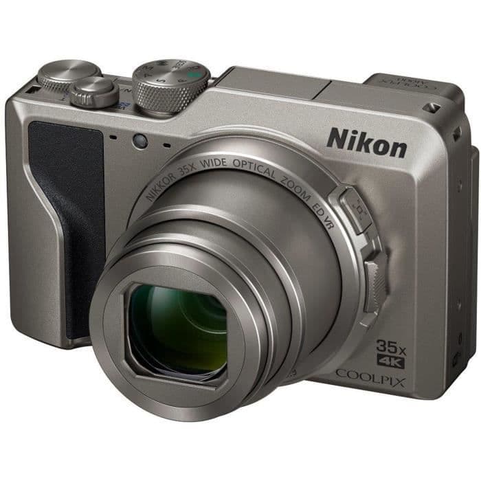 NIKON COOLPIX A1000 Compact Camera 16Mp CMOS 35x, 3.0 1036k Tilt TP, 4k, EVF - Silver
