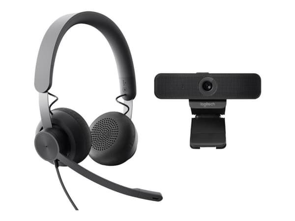 Logitech Wired Personal Video Collaboration Kit - Videokonferansesett