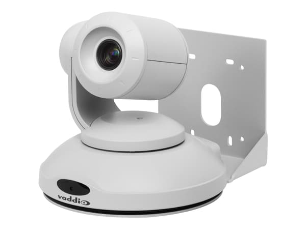 Vaddio ConferenceSHOT AV Bundle TableMIC 2 - Konferansekamera - PTZ - farge - 2,1 MP - 1920 x 1080 - lyd - GbE - USB 3.0 - H.264 - PoE Plus