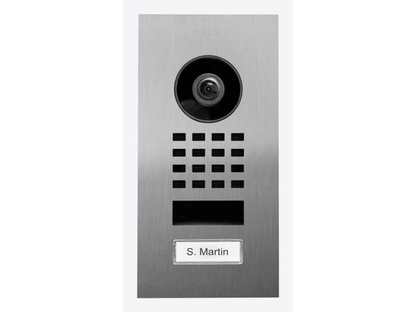 DoorBird DoorBird D1101V IP video dørstasjon innfelt rustfritt stål V4A Rustfritt stål