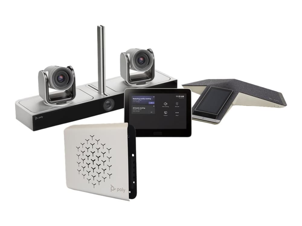 Poly G85-T - Medium/Large room system for Microsoft Teams Rooms. Requires Maintenance Contract