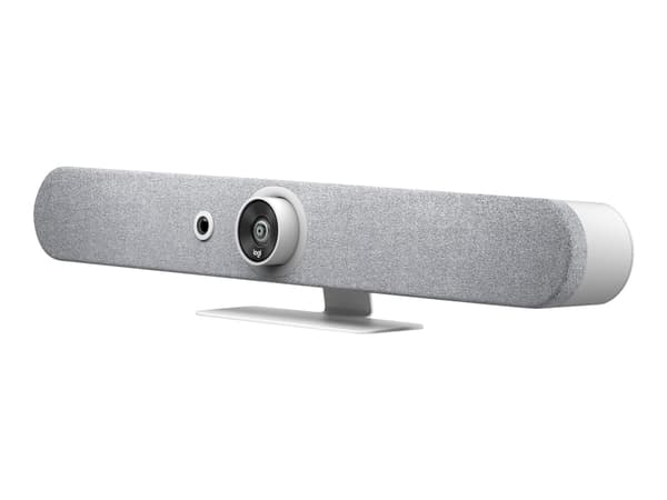Logitech Rally Bar Mini - Videokonferanseinnretning - Zoom Certified, Certified for Microsoft Teams - hvit