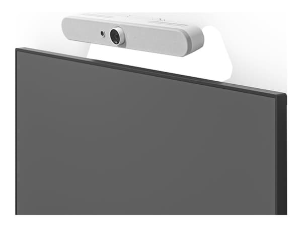 Logitech Rally Bar Mini - Videokonferanseinnretning - Zoom Certified, Certified for Microsoft Teams - hvit