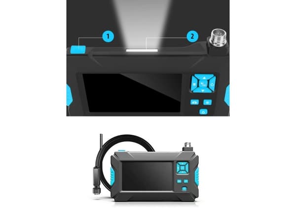 MBG Line Duo Endoskop-inspektionskamera 9 LED 2x Full HD 10m