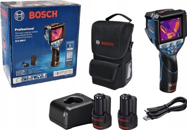 Bosch GTC 600 C - Lämpökamera - kompakti - 0,049 MP - langaton verkkoyhteys