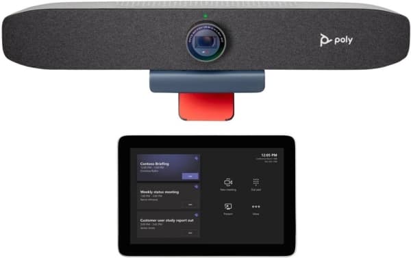 Poly Studio - Focus Room Kit - videokonferansesett (berøringsskjermkonsoll, videolinje) - ingen PC