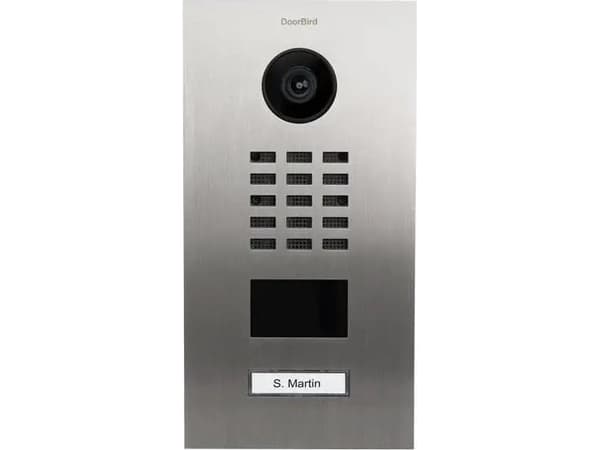 DoorBird D2101V, 720p, Ultra-bredvinkel, 140°, 100°, 10 m, 180°