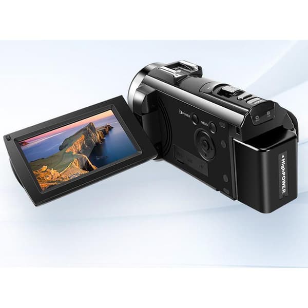 INF Videokamera 1080P / 24MP / 16x zoom ja käännettävä LCD-näyttö