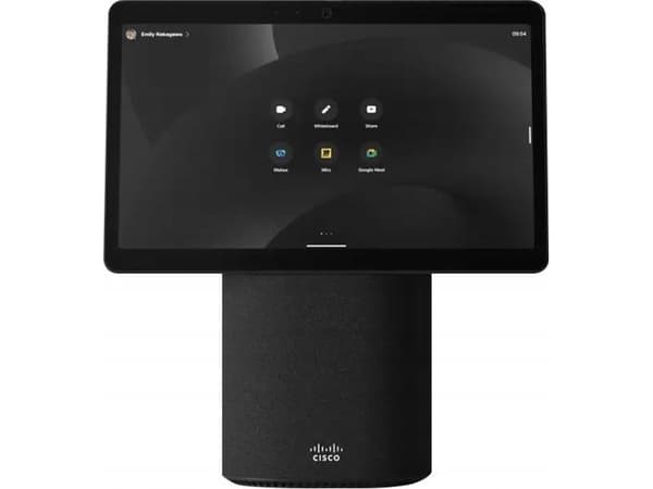Cisco Webex Desk Mini, Henkilökohtainen videoneuvottelujärjestelmä, CMOS, Full HD, 30 fps, Musta, Harmaa
