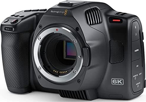 Blackmagic Design Pocket Cinema Camera 6K G2, 6K Ultra HD, 12.7 cm (5"), LCD, 1.2 kg, Black