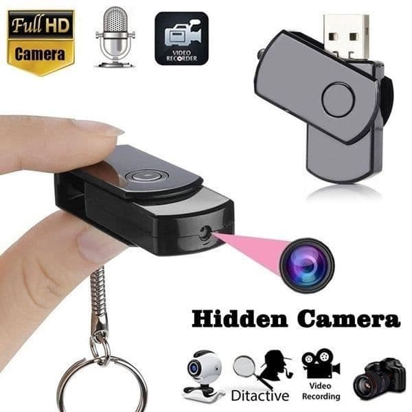 USB-nyckel 960P HD spionkamera - Märke - Modell - Rörelsedetektor - Svart