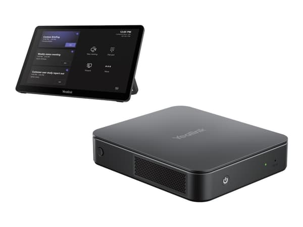 Yealink - Videokonferansesett (MTouch II-berøringspanel, MCore Pro Mini-PC) - Certified for Microsoft Teams