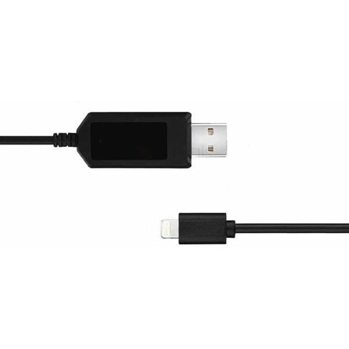 USB-laddarkabel med Full HD 1080P spionkamera * Internt batteri: litiumjon * Autonomi: Flera dagar * Anslutning: