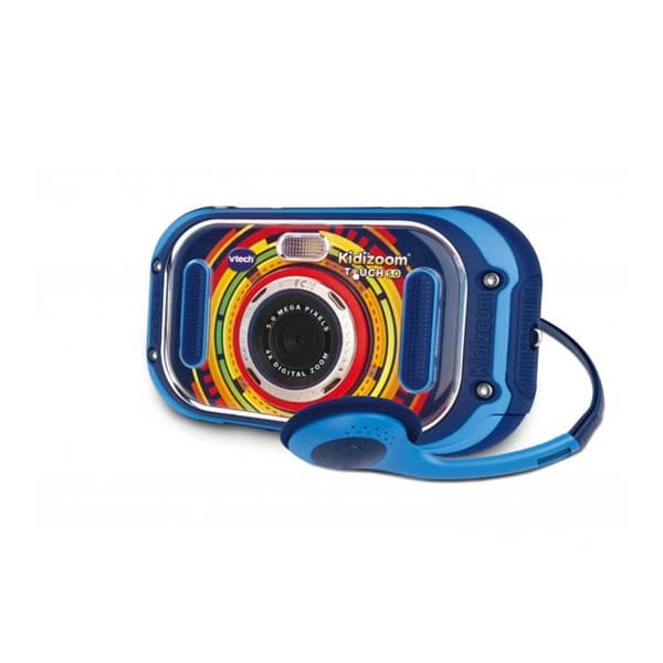 VTECH Kidizoom Touch 5.0 pekkamera - Blå - från 5 år och uppåt - 6 interaktiva spel