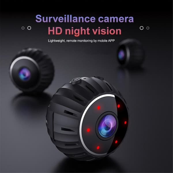 X10 Mini Spy Kamera Trådløs Wifi IP Hjemmesikkerhedskamera HD 1080P