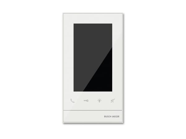 Busch-Jaeger 2CKA008300A0480, 12,7 cm (5"), 480 x 854 piksler, Hvit, IP30, Touch, -5 - 40 °C Hvit