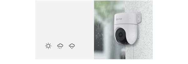 EZVIZ H8c Turret IP-sikkerhedskamera Indendørs og udendørs 1920 x 1080 pixels Loft/væg