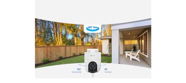 EZVIZ H8c Turret IP-sikkerhedskamera Indendørs og udendørs 1920 x 1080 pixels Loft/væg