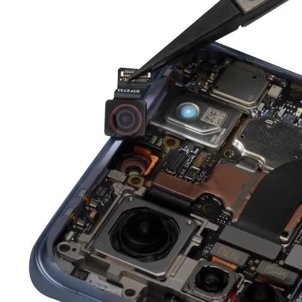 Frontkamera Xiaomi 12 anslutningskabel för byte av frontlins