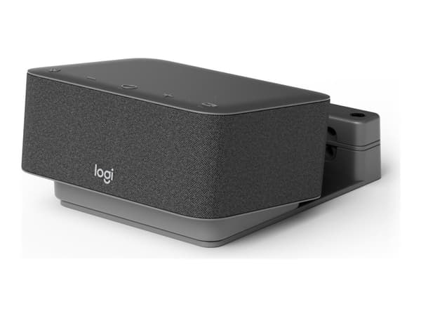 Logitech Logi Dock Focus Room kit Teams, Henkilökohtainen videoneuvottelujärjestelmä, 4K Ultra HD, 90 fps, 5x, Grafiitti