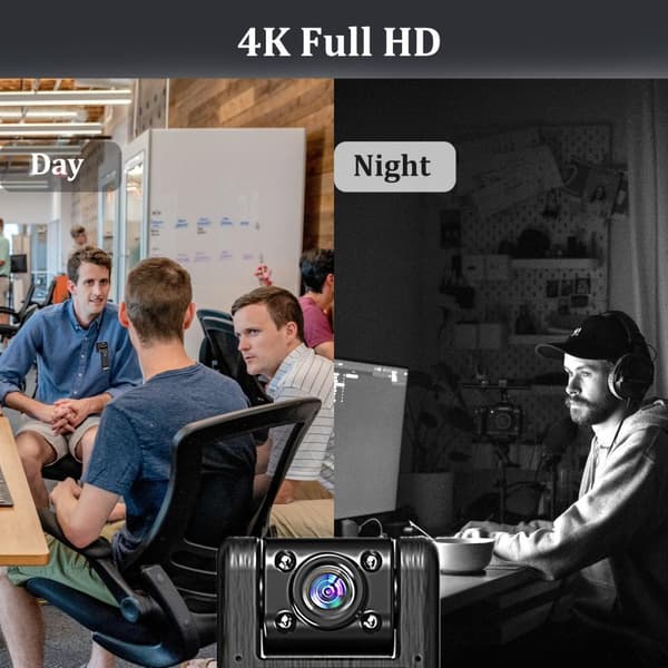 1,3" skærm bærbar optager 4K Ultra HD infrarød nattesyn