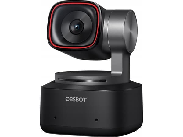 Obsbot digitalkamera OBSBOT Tiny 2 Webcam - PTZ 4k AI-sporing med stemmekontroll