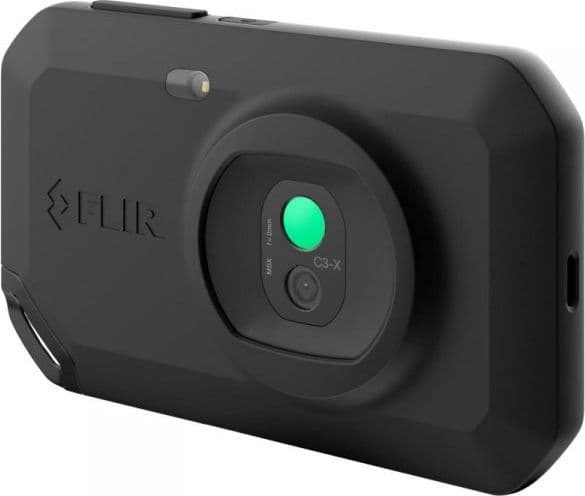 FLIR C3-X - Termisk kamera - kompakt - 0,012 MP - Wi-Fi, Bluetooth - svart