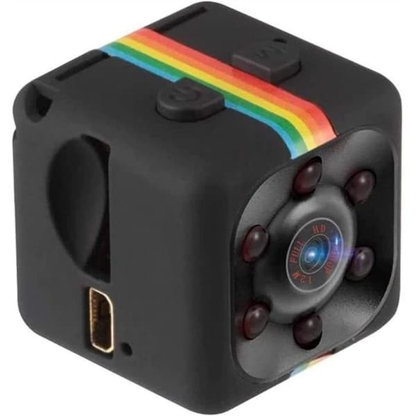 Mini Hidden Spy Camera - Trådlös - 1080P SQ11 HD - Night Vision - Svart