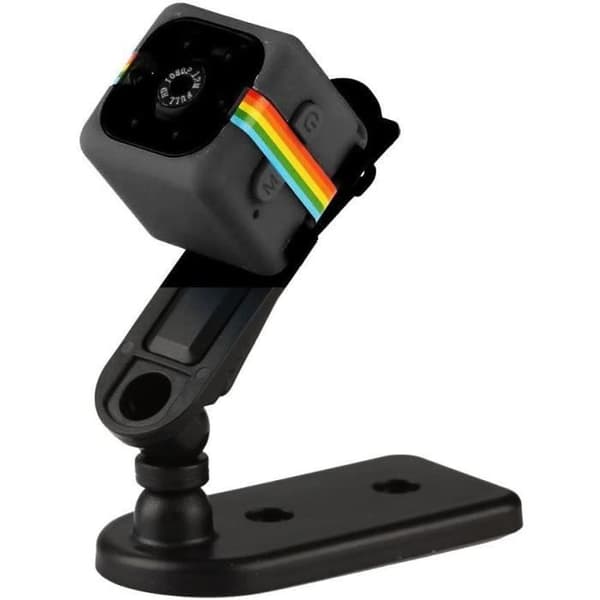 Minikamera SQ11 HD 1080P sportvideokamera Mini DV-videoinspelare Spionkameror med mörkerseende och rörelsedetektering [322]