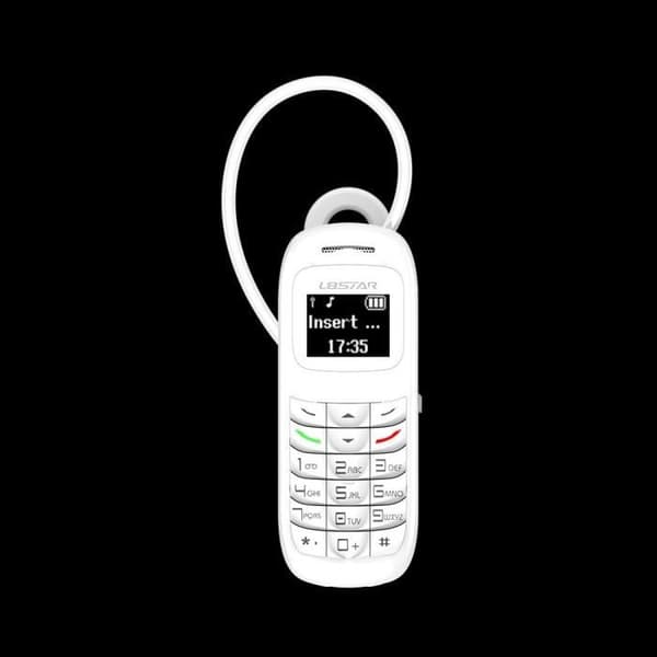 — Olåst L8STAR BM70 mini-mobiltelefon, liten mobiltelefon, GSM- och Bluetooth-anslutning, hörlurar utan [4113047]