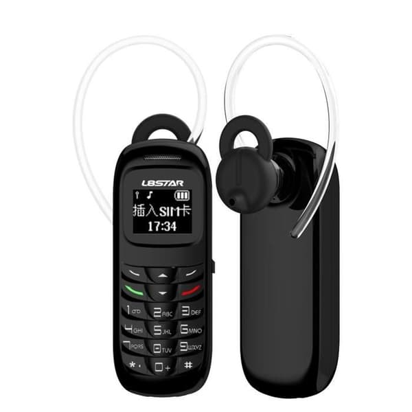 — Olåst L8STAR BM70 mini-mobiltelefon, liten mobiltelefon, GSM- och Bluetooth-anslutning, hörlurar utan [4113047]