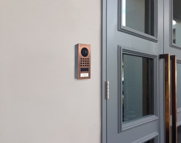 DoorBird DoorBird D1101V rustfritt stål V4A, børstet, bronselook