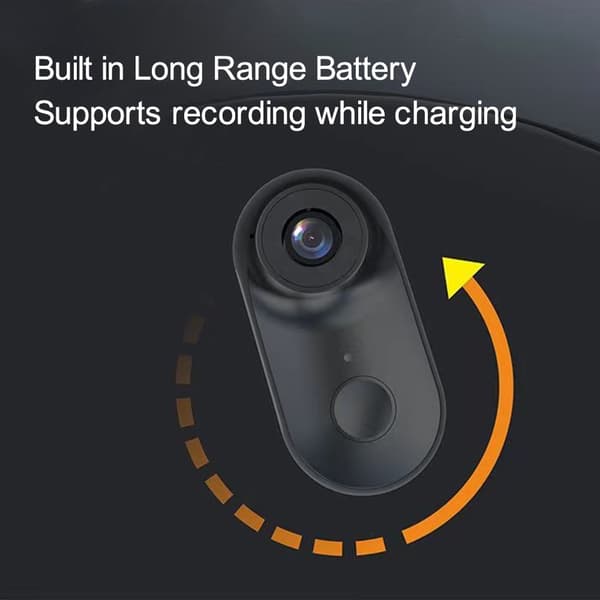 Camera Audio Clip-on Video Recorder Body Worn Cam WiFi Sports