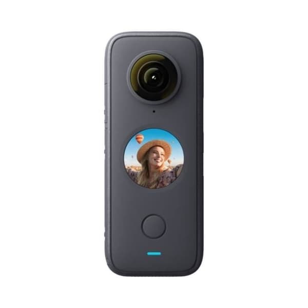 INSTA360 ONE X2 360° kamera - Svart - 5,7K - Vattentät - FlowState stabilisering - Tillbehör ingår
