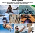 Miniatyrbilde 8 av 10: SJCAM C300 4K WiFi sports camera IP68 black
