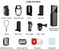 Miniatyrbilde 1 av 10: SJCAM C300 4K WiFi sports camera IP68 black