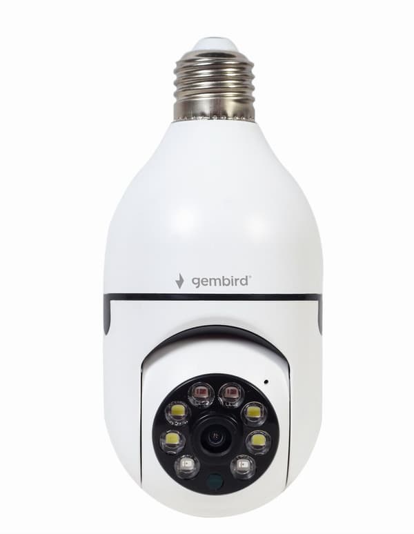 Gembird TSL-CAM-WRHD-01 Smart roterande wifi-kamera, E27, 1080p