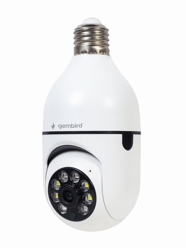 Gembird TSL-CAM-WRHD-01 Smart roterende wifi-kamera, E27, 1080p