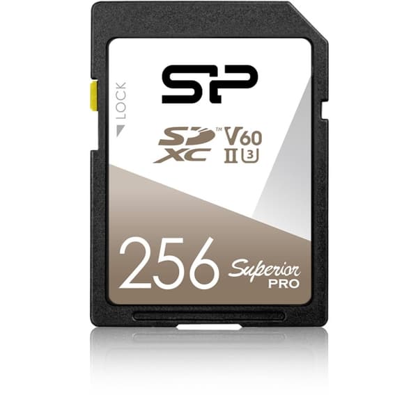 Silicon Power minnekort SDXC 256GB Superior Pro UHS-II