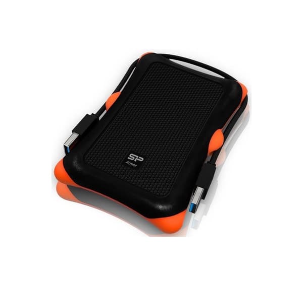 Silicon Power ekstern harddisk 2TB Armor A30, sort